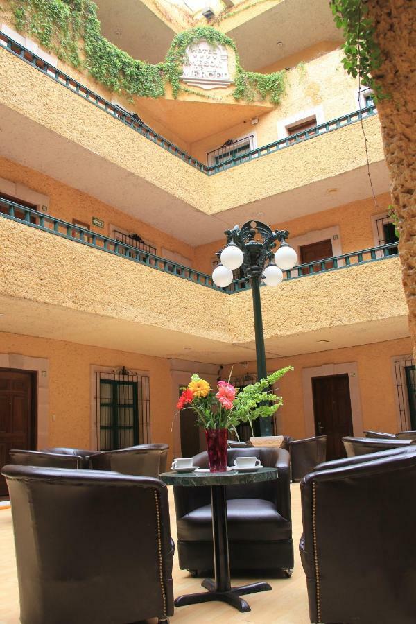 Hotel Meson De La Merced Zacatecas Esterno foto